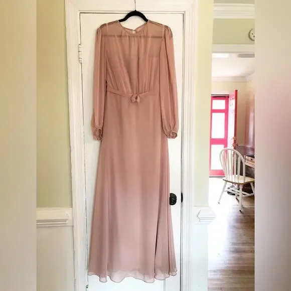 toasted sugar bridesmaid dress Grace Floor-Length Sweetheart Neckline Bridesmaid Dress